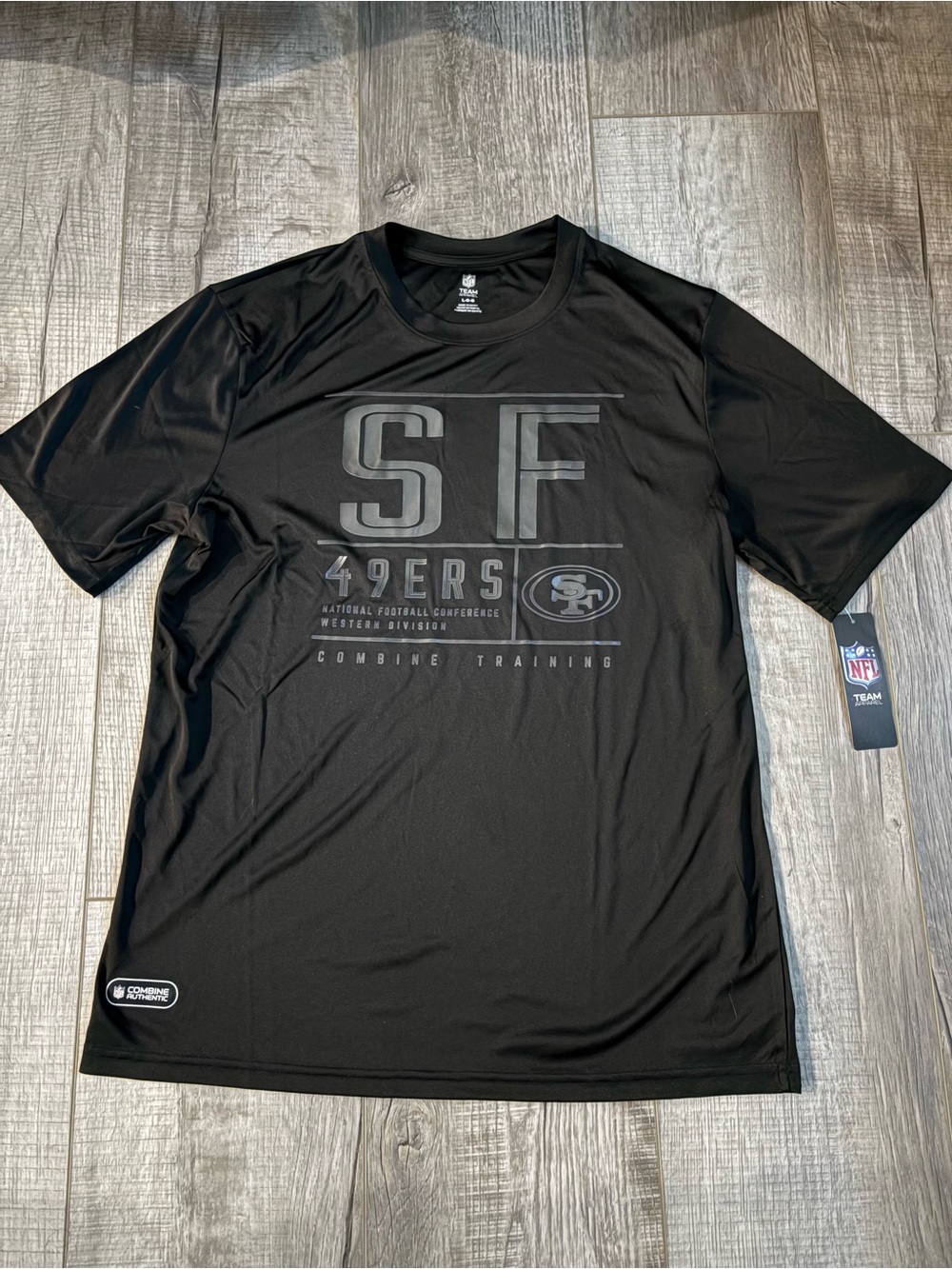 NFL San Francisco 49ers Black Short-Sleeve Training Tee